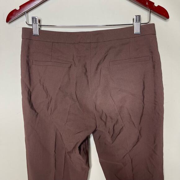 Gucci Slim Fit Low Rise Ankle Pants Womens 40 US 4 Chocolate Brown - Picture 5 of 11